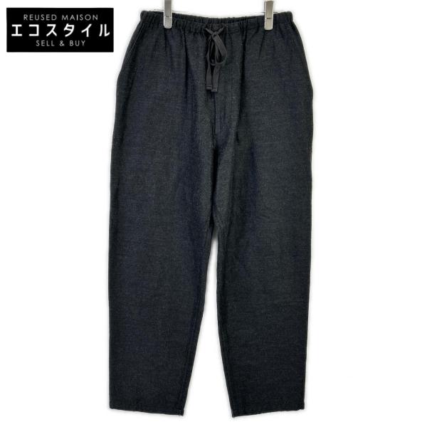 COMOLI コモリ　21AW ナッピングウールショーツ COMOLI コモリ 21AW U03-03002 グレー ウールシルク ドローストリング