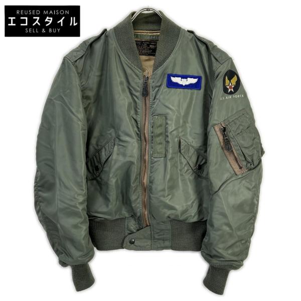 THE REAL MCCOY'S ザリアルマッコイズ MIL-J-7448A 復刻カーキ L-2B フライトジャケット SMALL THE REAL McCOY'S（ザ・リアルマッコイズ） MIL-J-7448A 復刻カーキ L