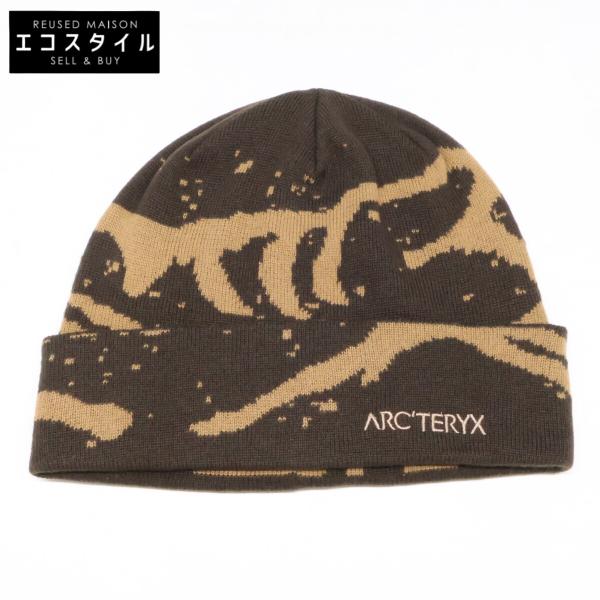 ARC'TERYX スケルトンデザイン ニット帽 58cm ARC'TERYX（アークテリクス） 美品 X000010067 GROTTO TOQUE グロット