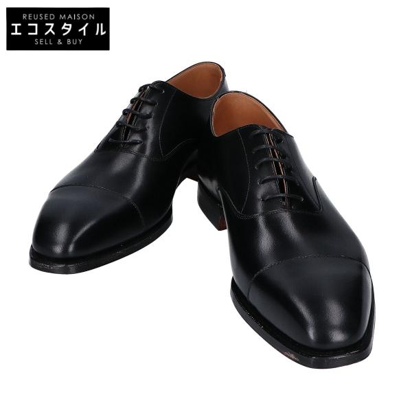Crockett&Jones クロケット＆ジョーンズ 新品未使用 5057-12 カーフレザー HALLAM 348ラスト ストレートチップ シューズ 8 1/2E CROCKETT&JONES（クロケット＆ジョーンズ） 新品未使用 5057-12 カーフ