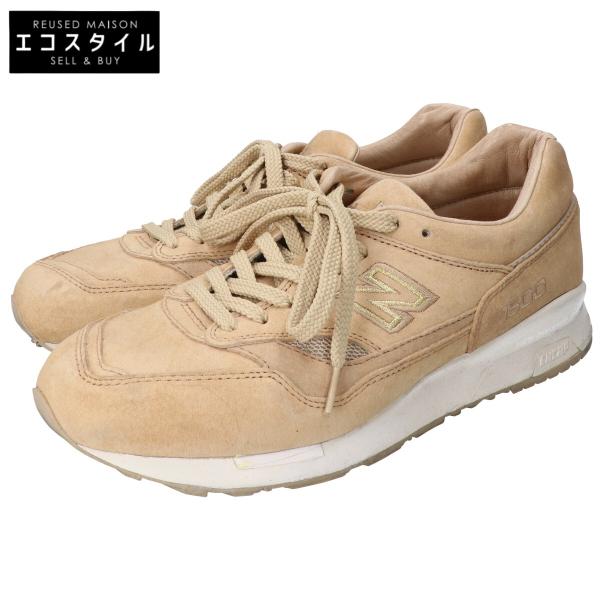美品 NEW BALANCE ニューバランス M1500UA キャメル スエード スニーカー 28cm メンズ