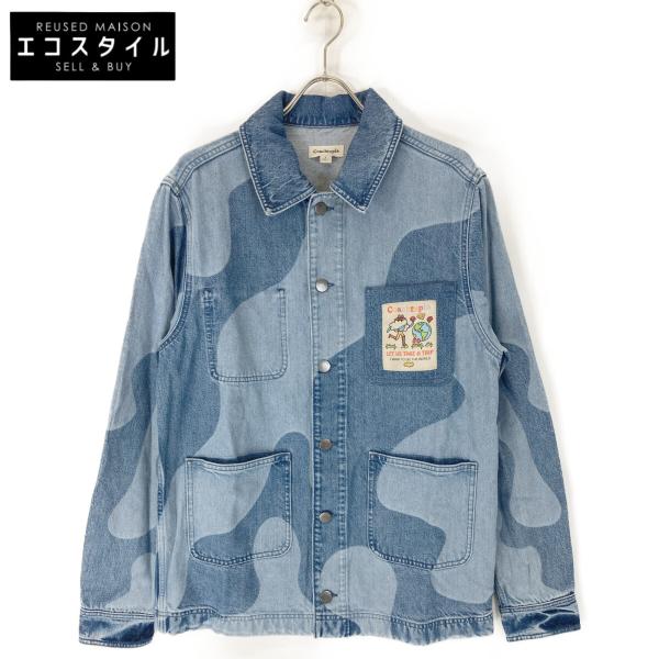 COACH デニムジャケット ワンピースブルー wine-king_2880000000000729