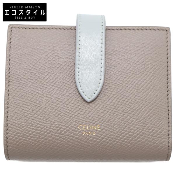セリーヌ 23年 10H263BRU SMALL STRAP WALLET スモール ストラップ ウォレット CELINE（セリーヌ） 23年 10H263BRU SMALL STRAP WALLET スモール