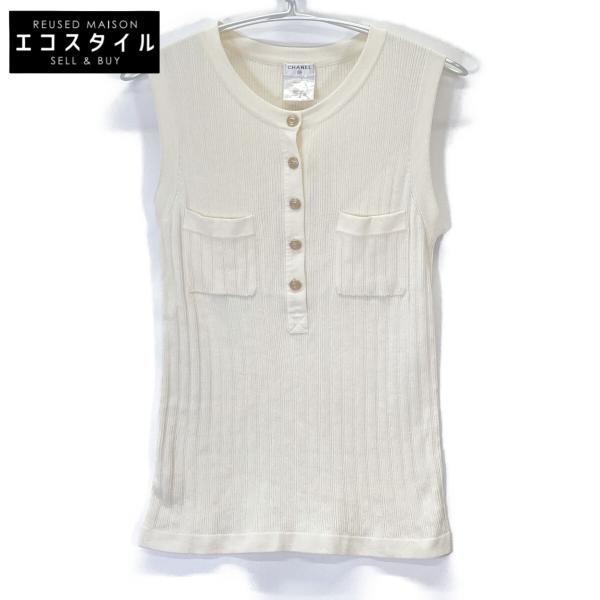 CHANEL（シャネル） ホワイト P42951K04375 ノースリーブココマーク