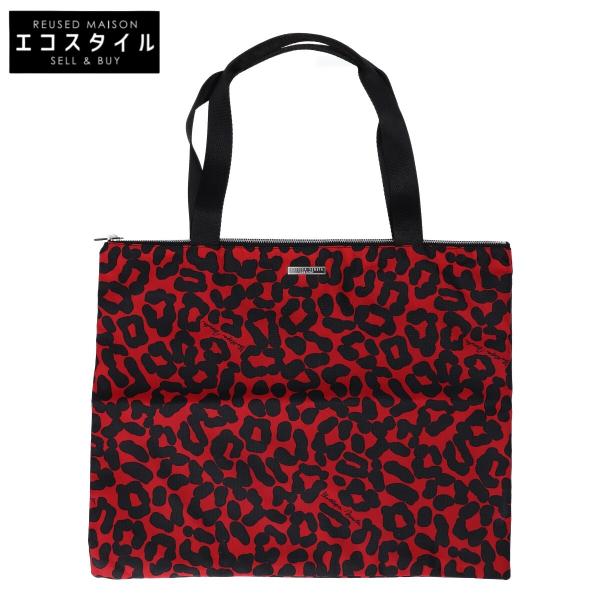 BOTTEGA VENETA ボッテガヴェネタ レオパード柄 ナイロン トートバッグ