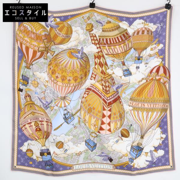 新品同様/25年製 LOUIS VUITTONルイヴィトン M96866 カレ90・フロム ザ