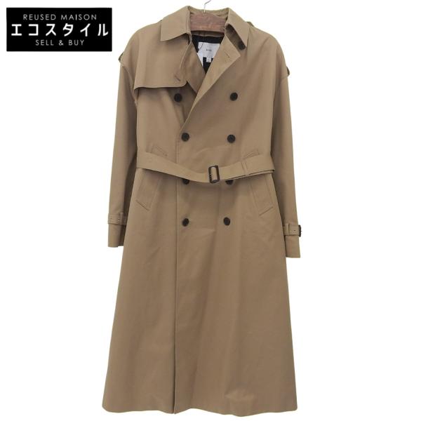 ハイク　HYKE トレンチコート　ベージュ　タイトフィット　サイズ1 HYKE(ハイク) TRENCH COAT -REGULAR FIT- 身長別定番トレンチコートの