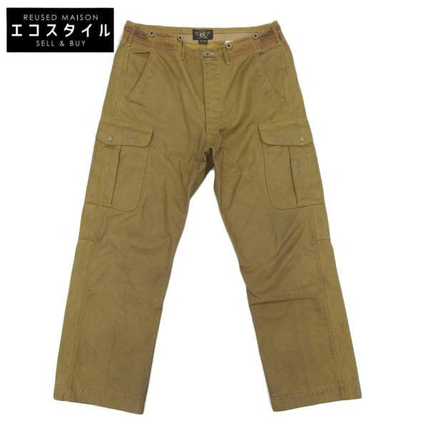 RRL ダブルアールエル オイルド加工 カーゴパンツ ボトムス メンズ