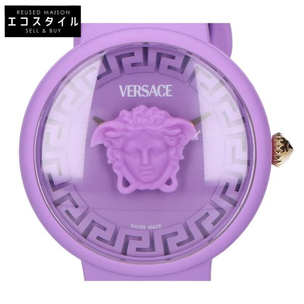 美品/ Versace ヴェルサーチ C1-VE8J メデューサ クオーツ 腕時計  
