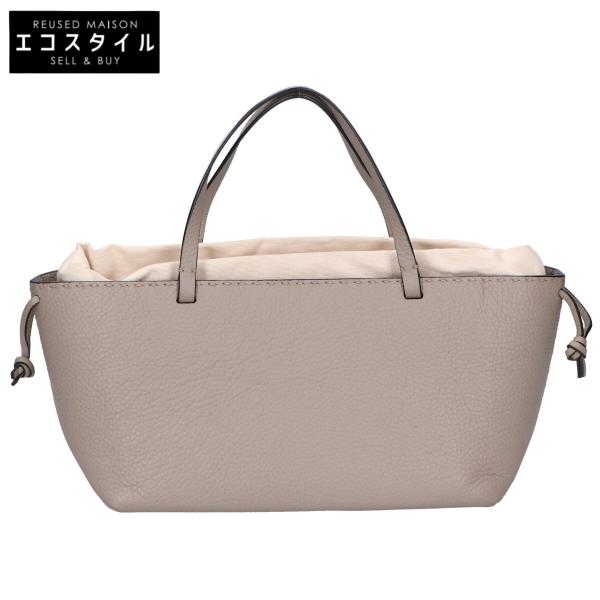 francodessi フランコデッシ トートバッグ グレージュ レディース 美品/ francodessi フランコデッシ キャンバスポーチ付 トートバッグ