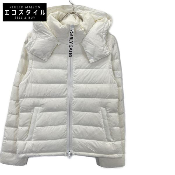 PEARLY GATES（パーリーゲイツ） ホワイト メカニカルストレッチドビー