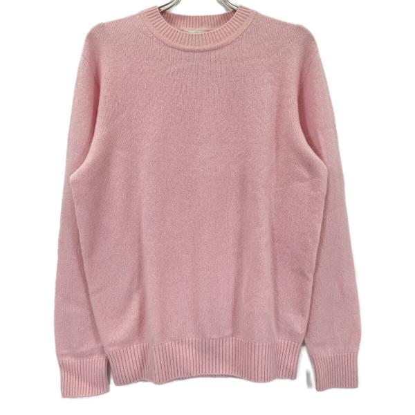 gim ジム トップス Ｌ ピンク メンズ gim ジム ピンク 24502589 カシミヤ100 フェザーライトカシミヤ