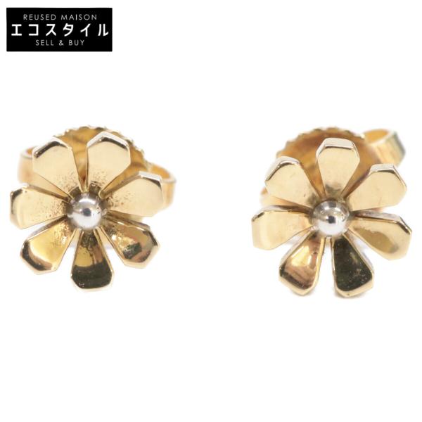 極美品✨ ティファニー ピアス 両耳 インティニティ AG925 TIFFANY&Co.（ティファニー） Au750 x SV925 リターントゥ レディバグ