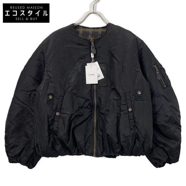 CLANE クラネ ブラック 19101ー0052 リバーシブル MA-1ジャケット M
