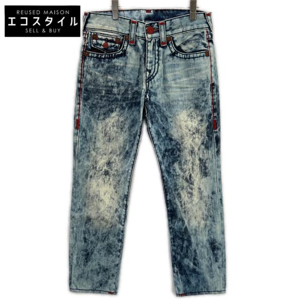 TRUE RELIGION（トゥルーレリジョン） ホワイト リッキー デニムパンツ