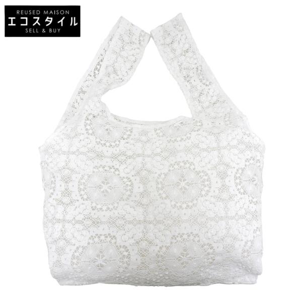 LUDLOW（ラドロー） 美品 レース ショッピングバッグ ハンドバッグ 