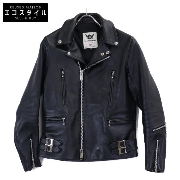 666 666トリプルシックス LJM-1TF ステアハイド サイドベルト ダブルライダース ジャケット 34 666 666 666トリプルシックス LJM-1TF ステアハイド サイドベルト