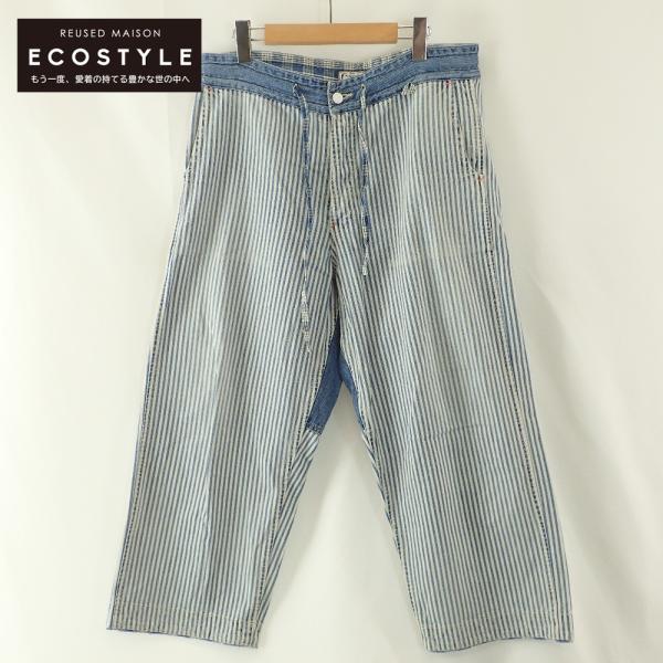 PORTER CLASSIC（ポータークラシック） 美品/ ヒッコリー ワイドデニム