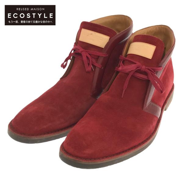 LOUIS VUITTON ルイ・ヴィトン スエード/レザー チャッカブーツ