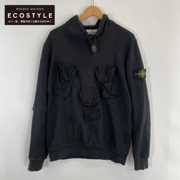 ストーンアイランド マルチポケット モックネック スウェット トレーナー STONE ISLAND（ストーン アイランド） MULTI POCKET MOCK NECK SWEAT