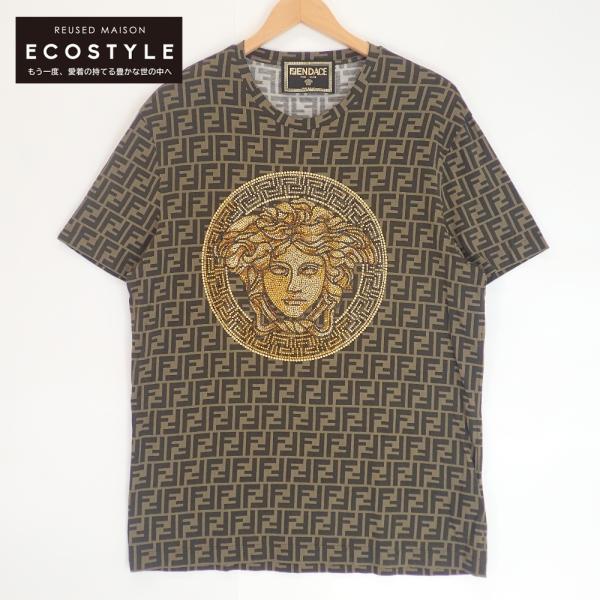 トップス FENDACE フェンディ×ヴェルサーチェ「フェンダーチェ」FFロゴ＆バロッコ