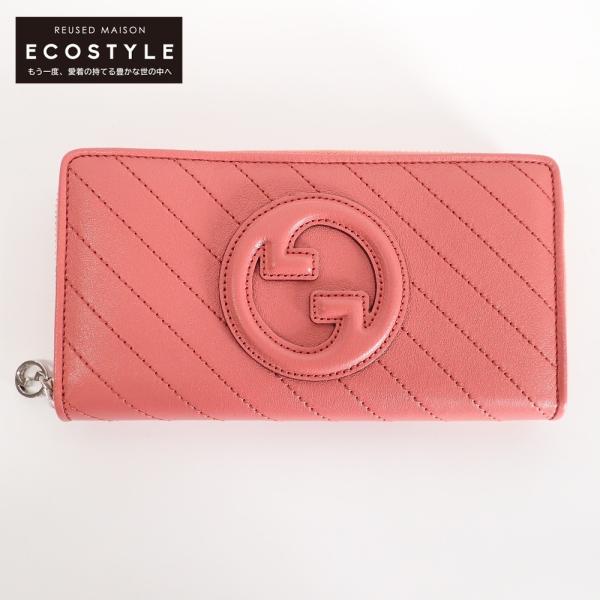 GUCCI 新品同様 グッチ 760312 ブロンディ ジップアラウンド