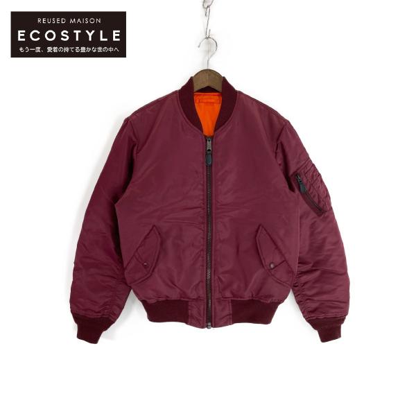 669　AVIREX　MA-1フライトジャケット　L　ボルドー 669 AVIREX MA-1フライトジャケット L ボルドー - メルカリ