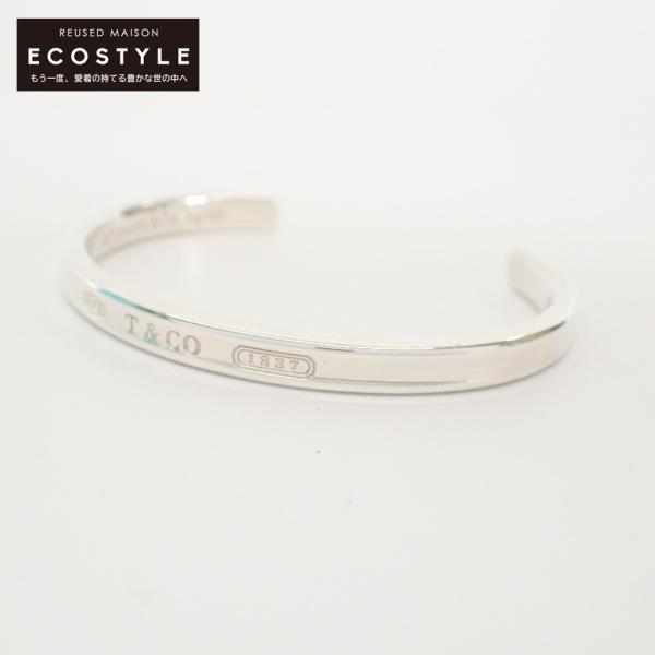 TIFFANY&Co.（ティファニー） 美品 Ag925 1837 ナロー カフ バングル