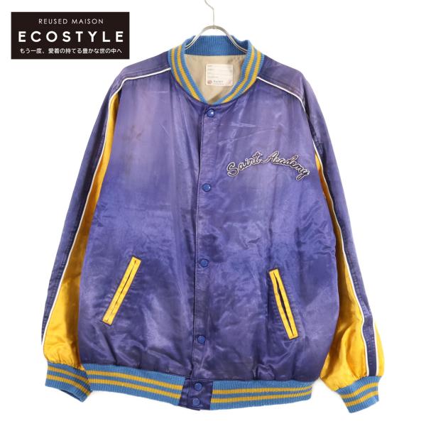 春秋用『特価』　メンズ　SAINT MICHAE/セントマイケル　ジャケット セントマイケル SAINT Mxxxxxx SIDE TAPE Track Jacket （Black