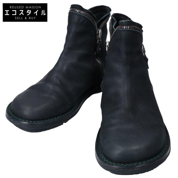 希少モデル✨trippen Diesel Wサイドジップ　ショートブーツ trippen（トリッペン） Diesel レザー サイドジップブーツ シューズ 40