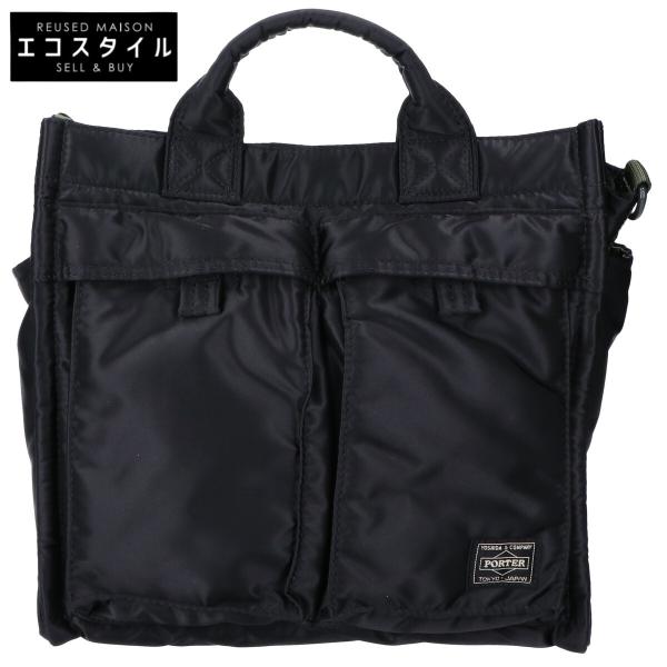 PORTER 美品 ポーター 376-26813 PX TANKER 2WAY VERTICAL TOTE BAG