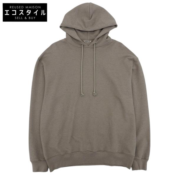 AURALEE オーラリー SUPER SOFT HEAVY SWEAT P/O PARKAパーカ コットン
