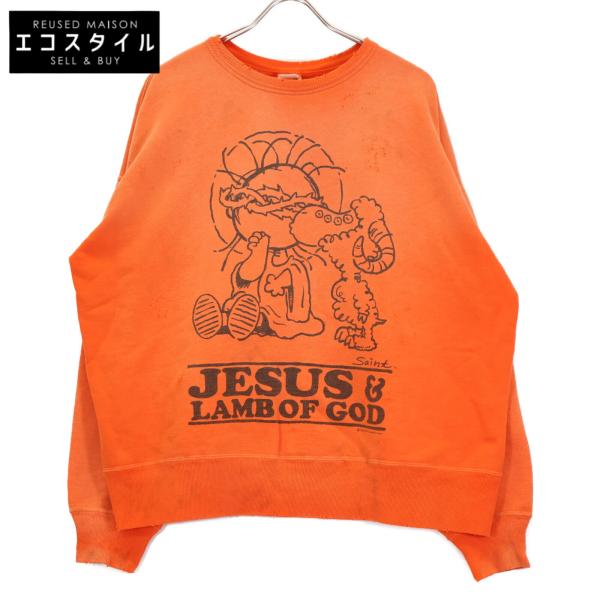 SAINT MICHAEL セントマイケル 24SS SM-YS8-0000-028 オレンジ