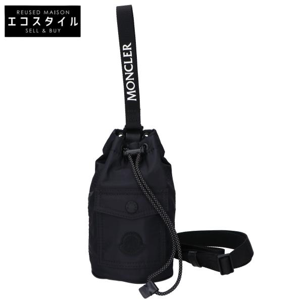H-02 モンクレール ミニドローストリング 2WAYショルダー ハンドバッグ MONCLER 美品/23年製 モンクレール MINI DRAWSTRING ミニドロー