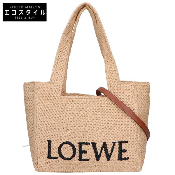 LOEWE ロエベ A685B61X05 ミディアム ラフィア フォント トート