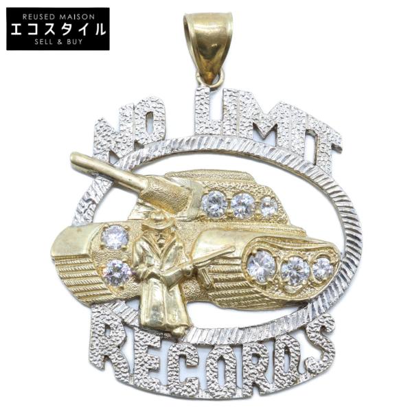 AVALANCHE アヴァランチ 10K NO LIMIT RECORDS ペンダントトップ YG x