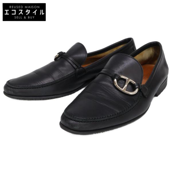 【未使用】エルメス HERMES シェーヌダンクル　ローファー HERMES エルメス シェーヌダンクル ローファー シューズ 41
