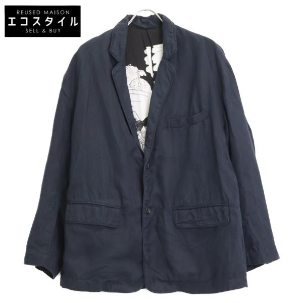 美品！Porter Classic ウェザーノーカラージャケット ネイビーXXL PC-015-2014]PORTER CLASSIC(ポータークラシック) SUPER NYLON
