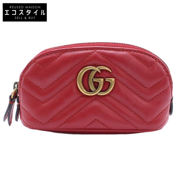 GUCCI（グッチ） 625691 GGマーモント キーチェーン ミニウォレット