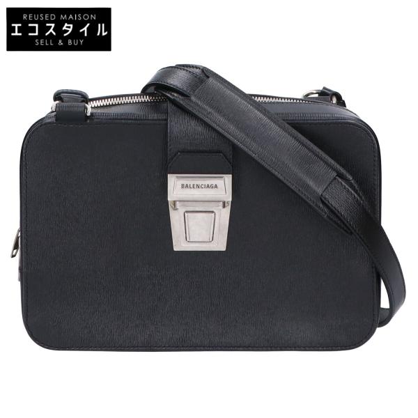BALENCIAGA 美品/ バレンシアガ 637881 タック レザー