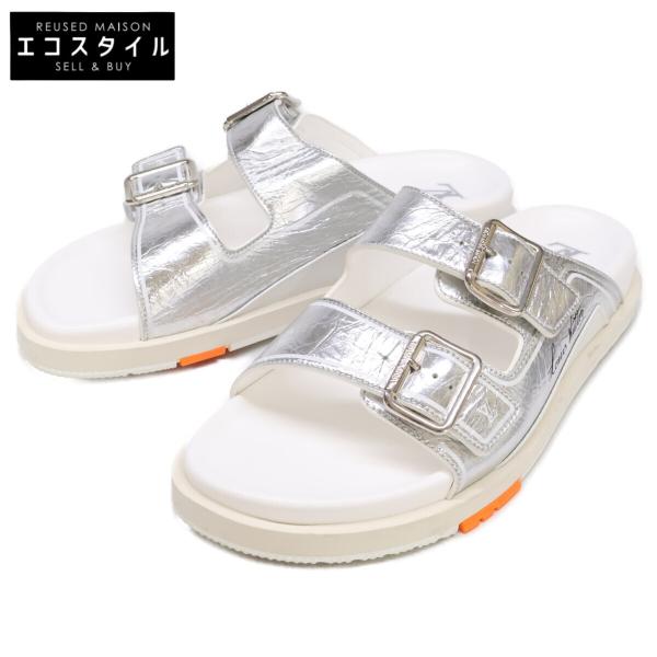 Louis Vuitton シルバー サンダル 8045000711992_8.jpg