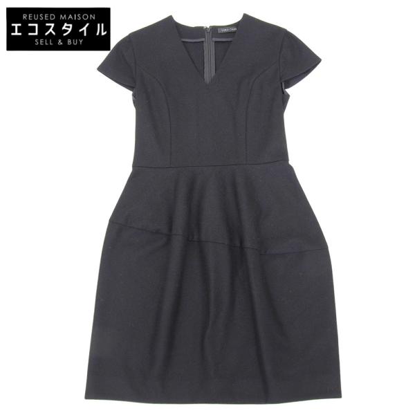 YOKO CHAN ヨーコチャン Vネックバルーンドレス ワンピース レディース