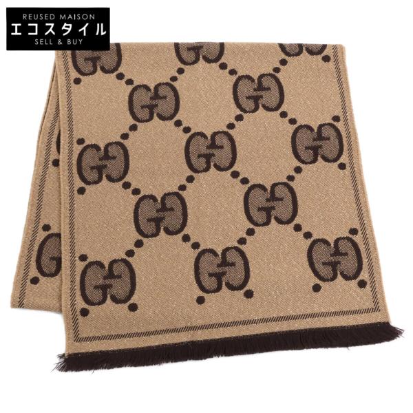 GUCCI（グッチ） 美品 598993 3GC15 GG ラメ ジャカード フリンジ