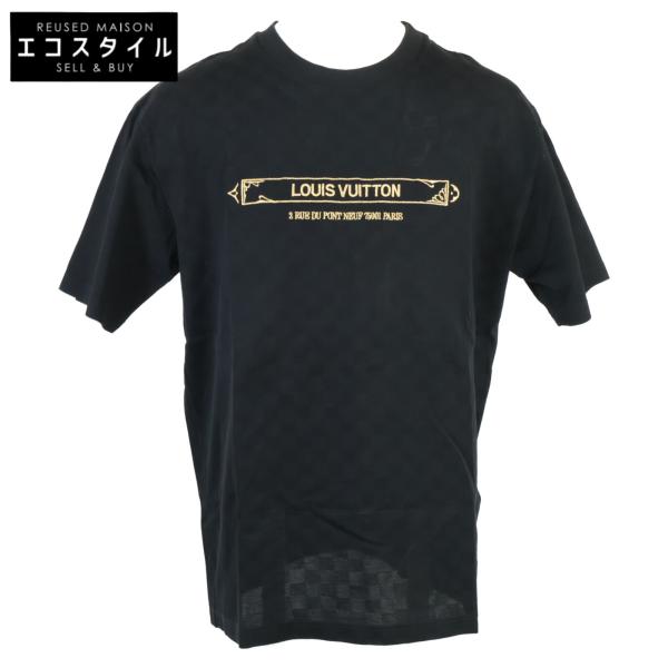 未使用品✨️25SS ルイヴィトン ダミエ ピケTシャツ エンベリッシュド M相当 国内正規/25年製 LOUIS VUITTON ルイヴィトン RM252MM JUV HTY10W
