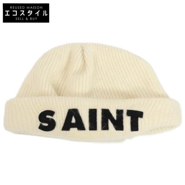 SAINT MICHAEL セントマイケル SM-A23-0000-049 KNIT CAP ロゴ ウール