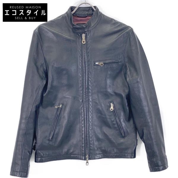 Cinquanta チンクアンタ ブラック H-502 シングル ライダース