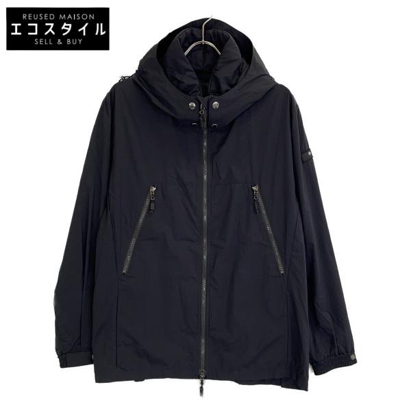 美品✨TATRAS タトラス ナイロンジャケット ブラック サイズ02 M相当 TATRAS タトラス MTED21S4755 ナイロン フードブルゾン ブラック 02