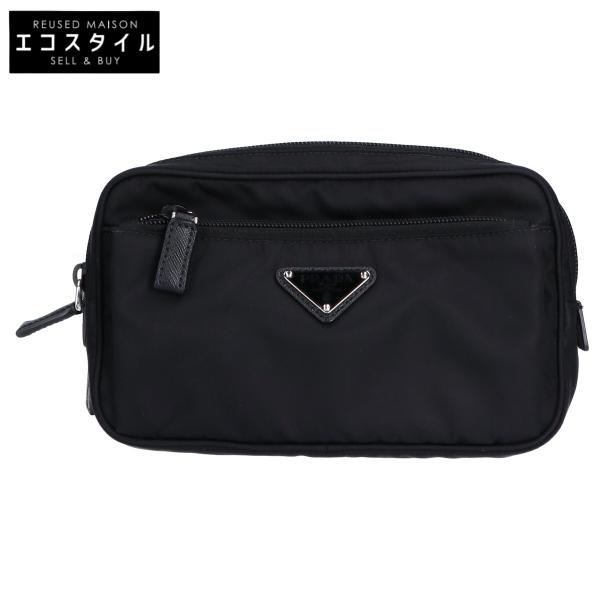 PRADA（プラダ） 2VL977 Re-Nylon x サフィアーノレザー ベルトバッグ
