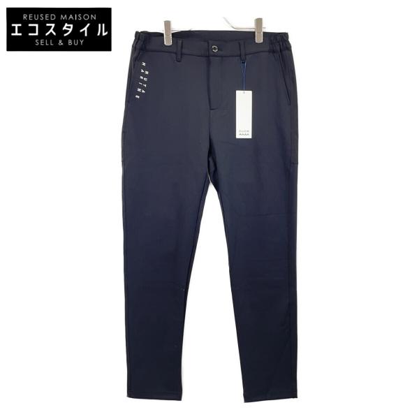 muta MARINE ムータマリン　ナイロン　ストレッチパンツ　メンズ　6 muta ムータ 【ムータマリン】MGJC-444400 ブラック ロゴ ストレッチ