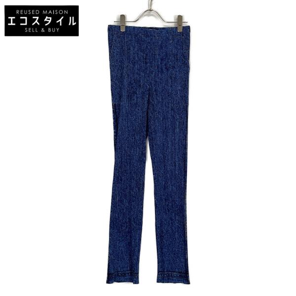 美品/ PLEATS PLEASE プリーツプリーズ PP92-JF051 デニム転写